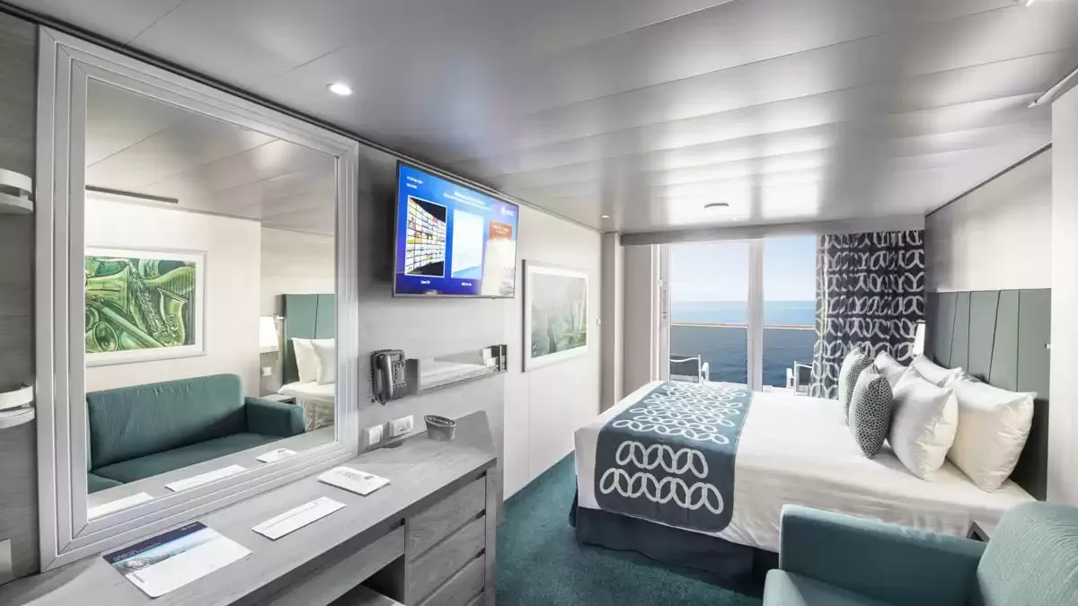 Une cabine à bord du MSC Euribia