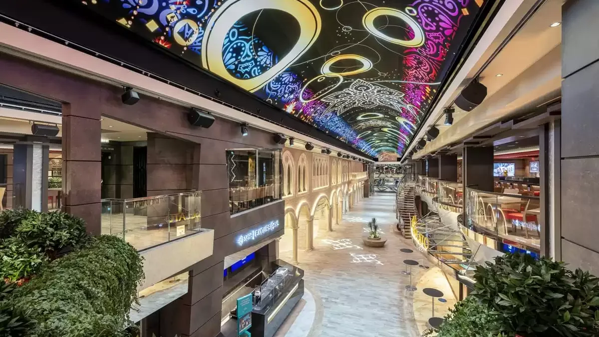 Espaces et activités à bord du MSC Euribia