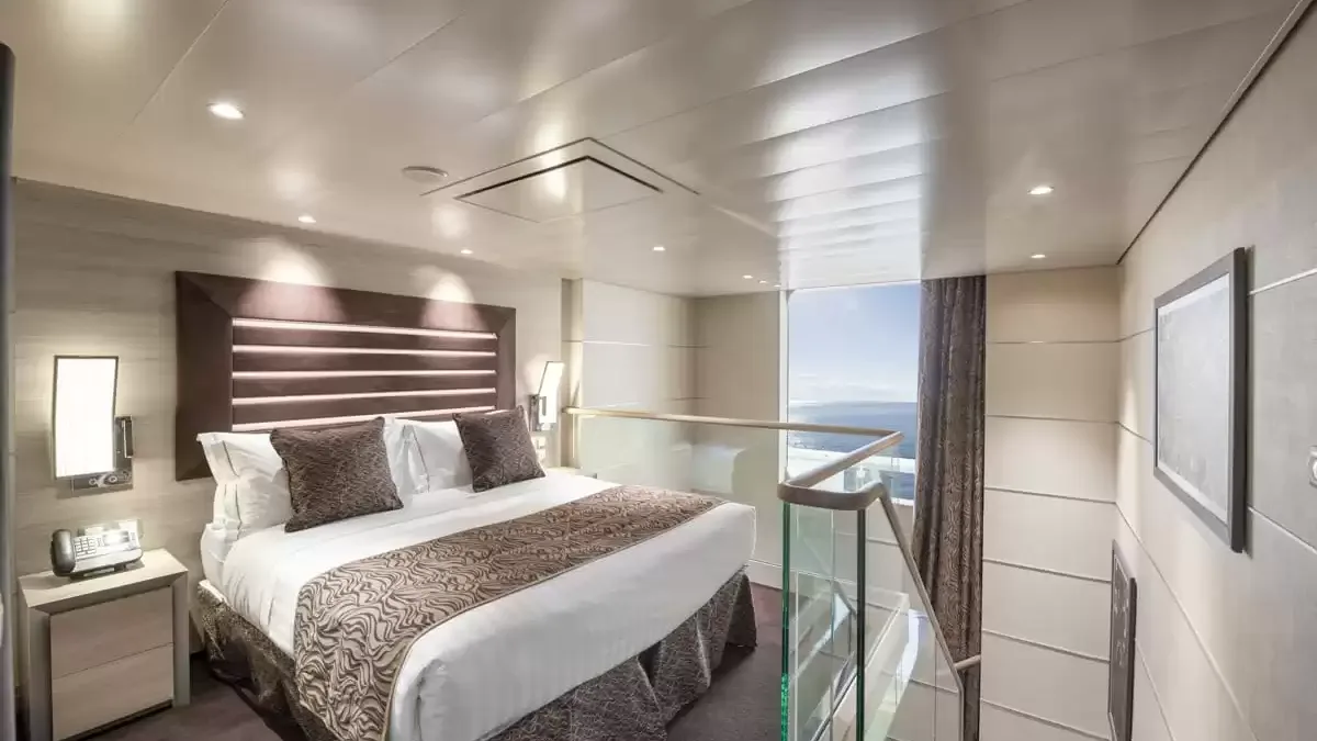 Une cabine à bord du MSC Euribia