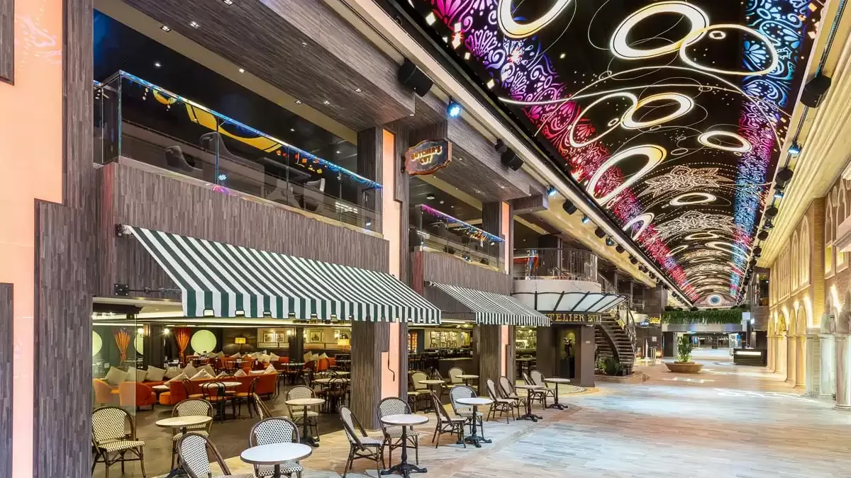 Espaces et activités à bord du MSC Euribia