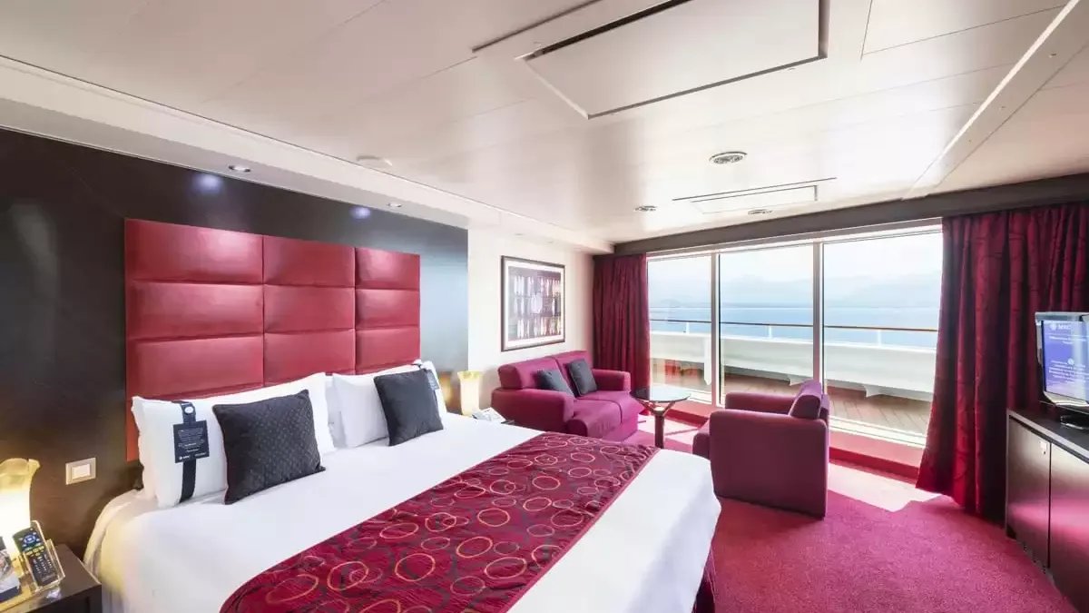 Une cabine à bord du MSC Fantasia