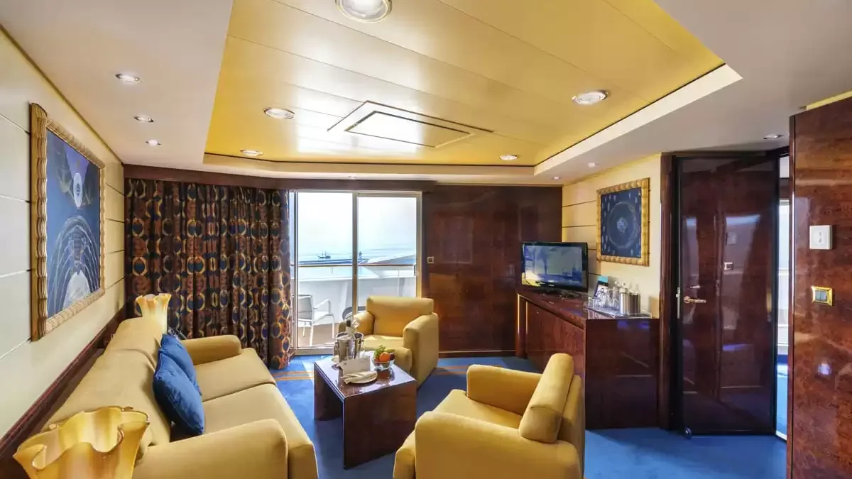 Une cabine à bord du MSC Fantasia