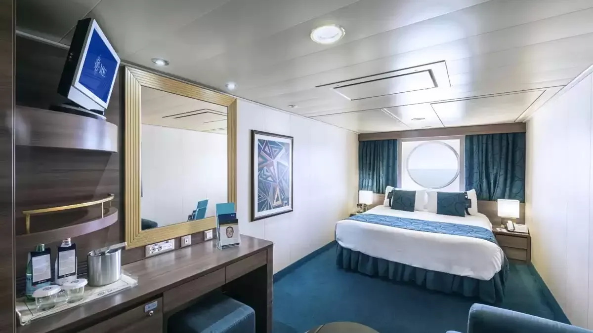 Une cabine à bord du MSC Fantasia