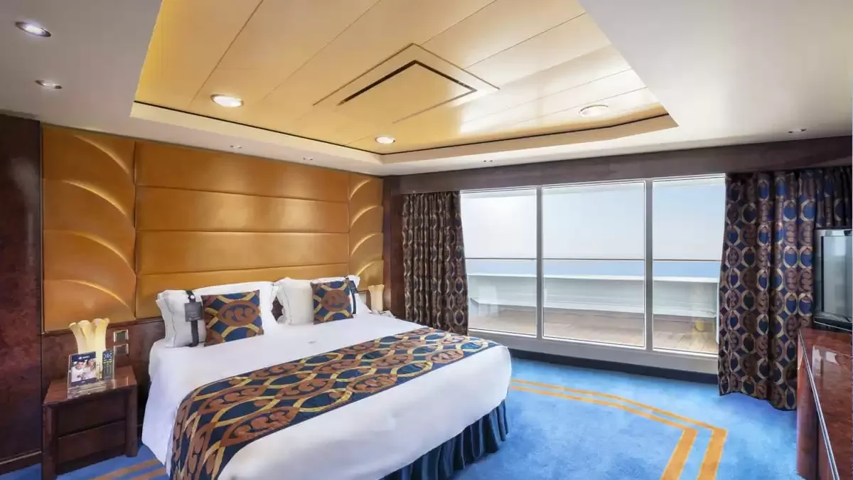 Une cabine à bord du MSC Fantasia