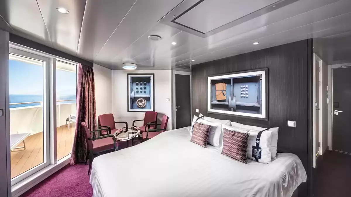 Une cabine à bord du MSC Grandiosa
