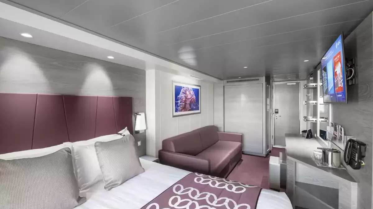 Une cabine à bord du MSC Grandiosa