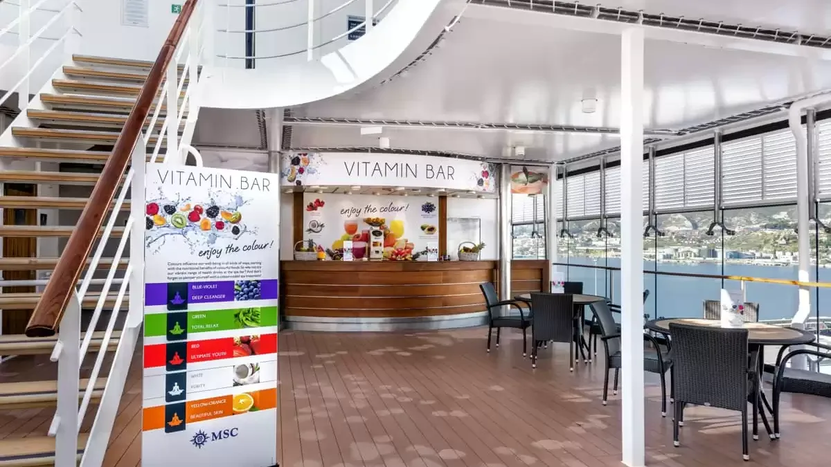 Espaces et activités à bord du MSC Lirica