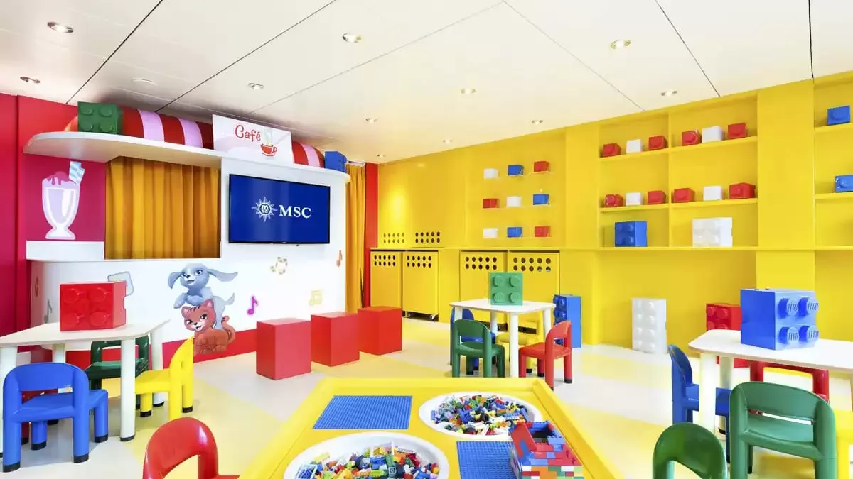 Espaces et activités à bord du MSC Lirica
