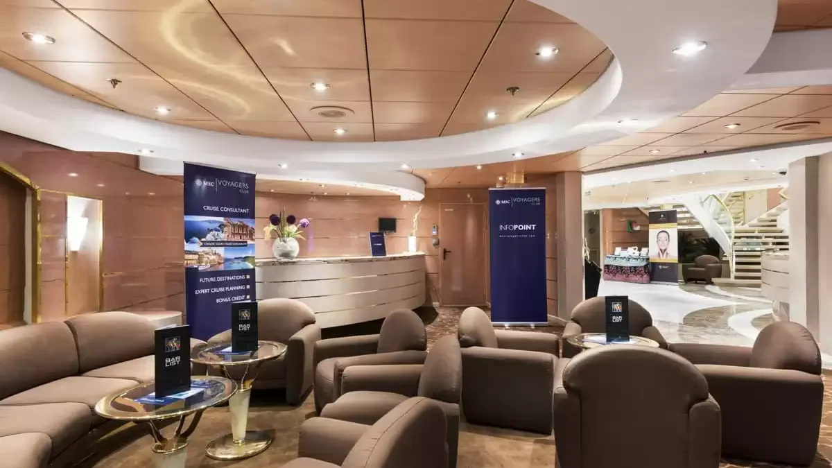 Espaces et activités à bord du MSC Lirica