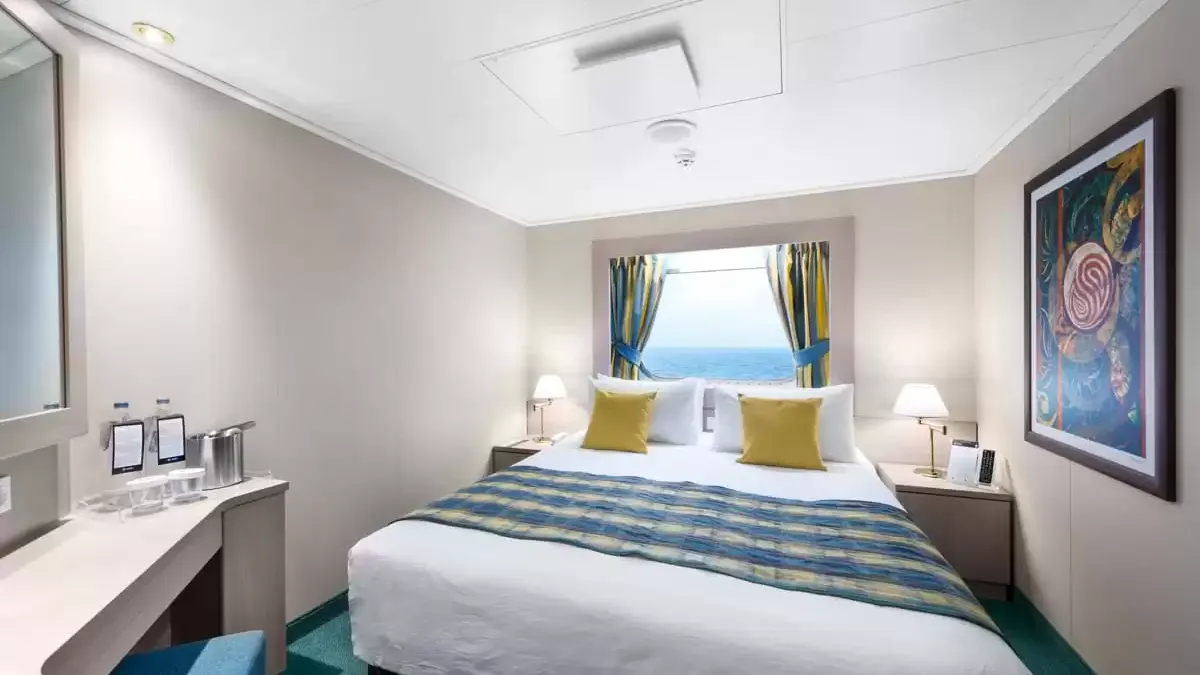 Une cabine à bord du MSC Lirica