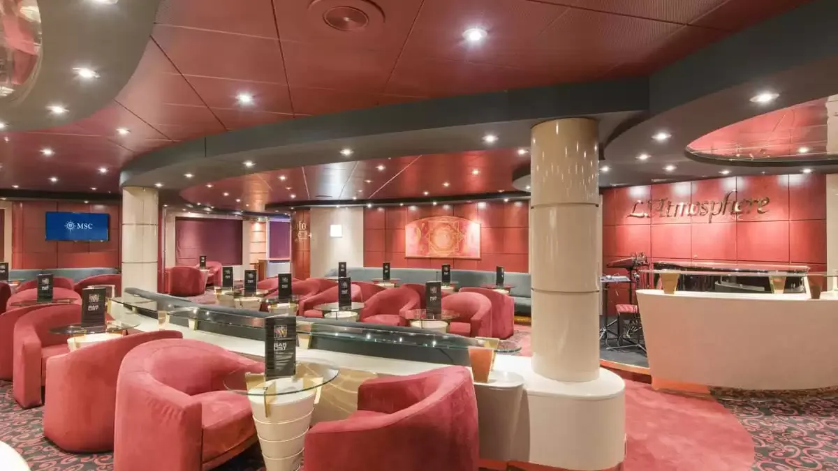 Espaces et activités à bord du MSC Lirica