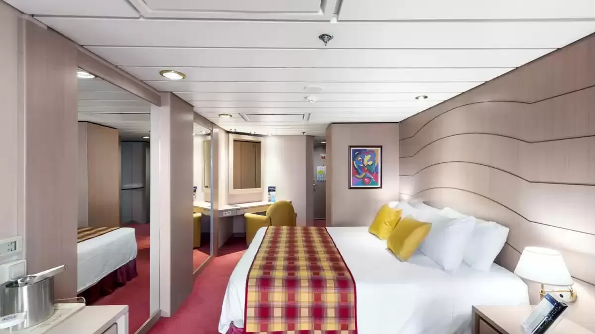 Une cabine à bord du MSC Lirica