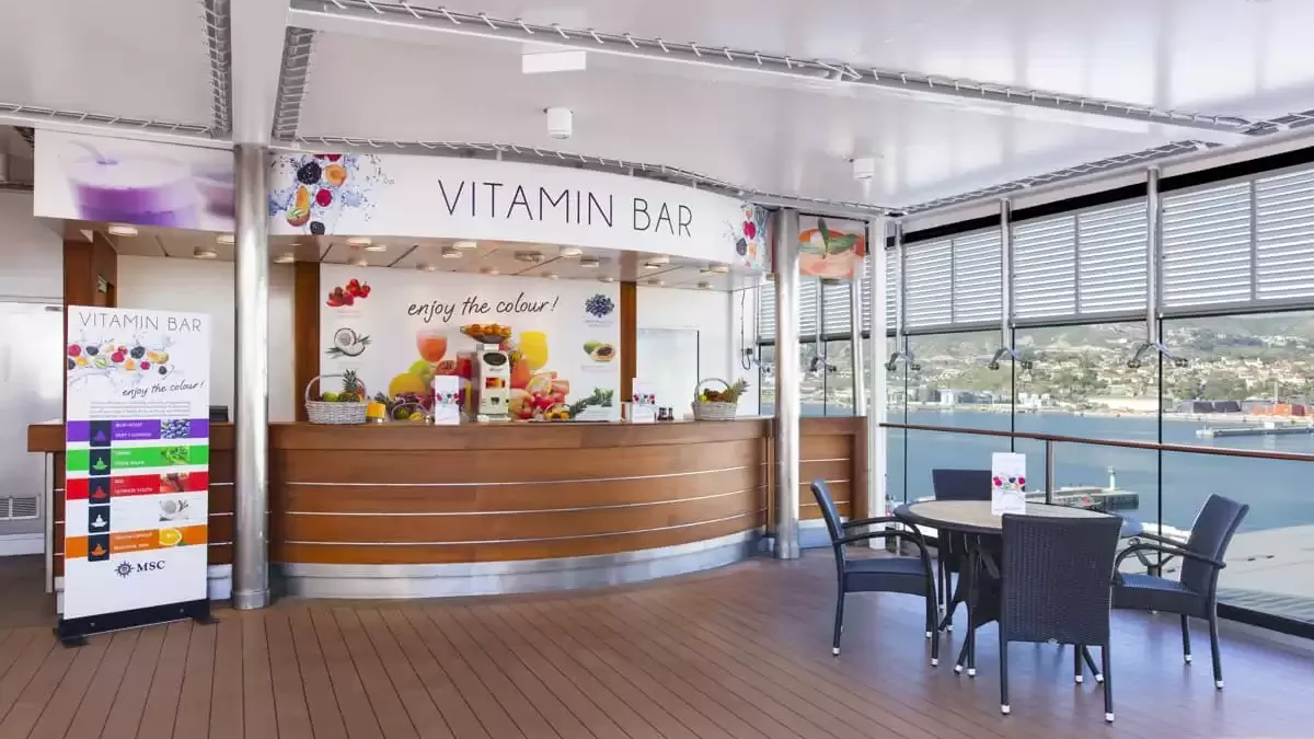 Espaces et activités à bord du MSC Lirica