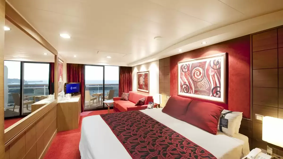 Une cabine à bord du MSC Magnifica