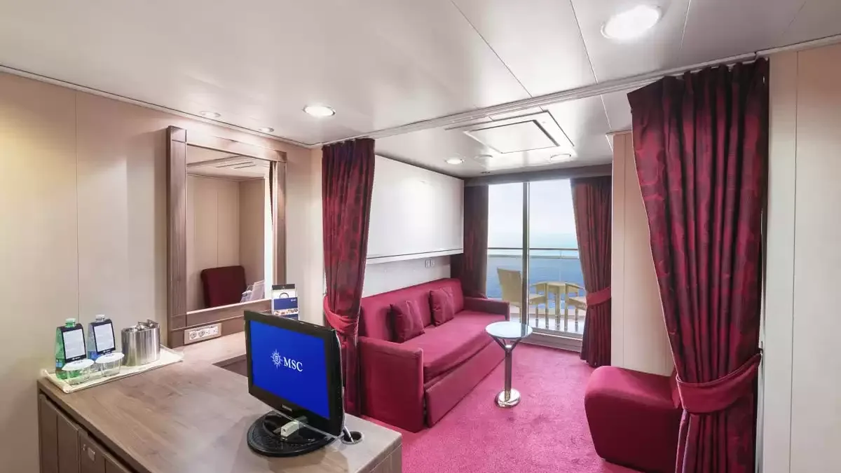 Une cabine à bord du MSC Magnifica
