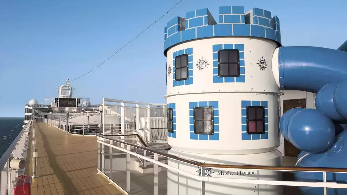 Espaces et activités à bord du MSC Musica