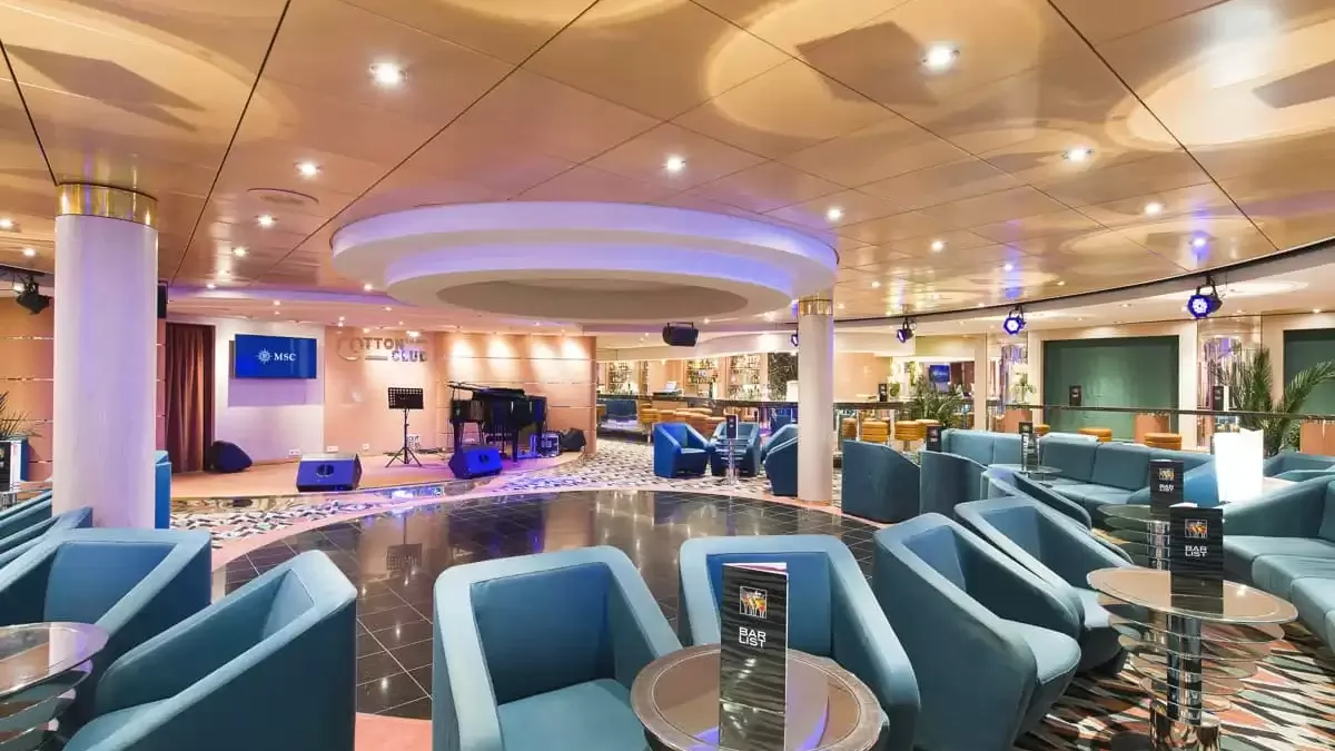 Espaces et activités à bord du MSC Opera