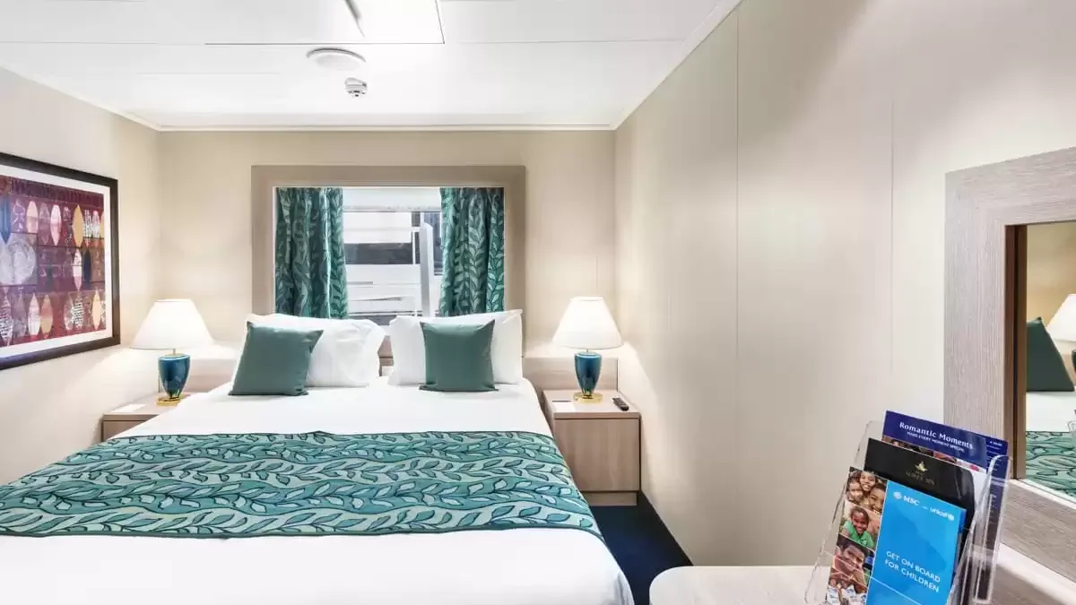 Une cabine à bord du MSC Opera