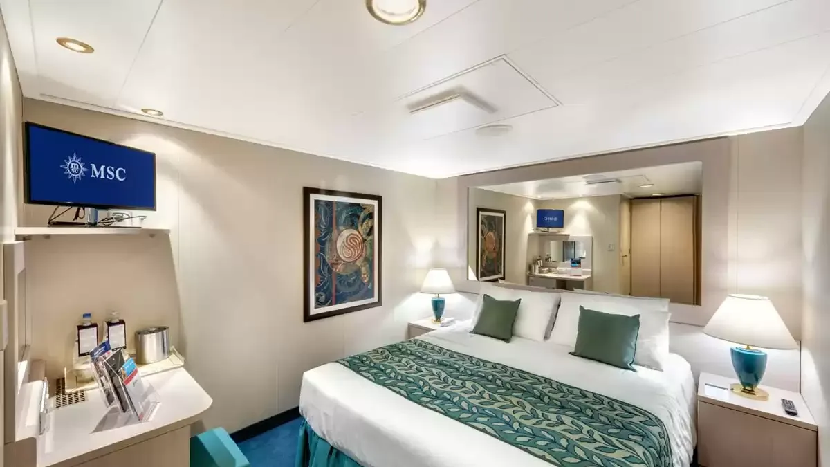 Une cabine à bord du MSC Opera