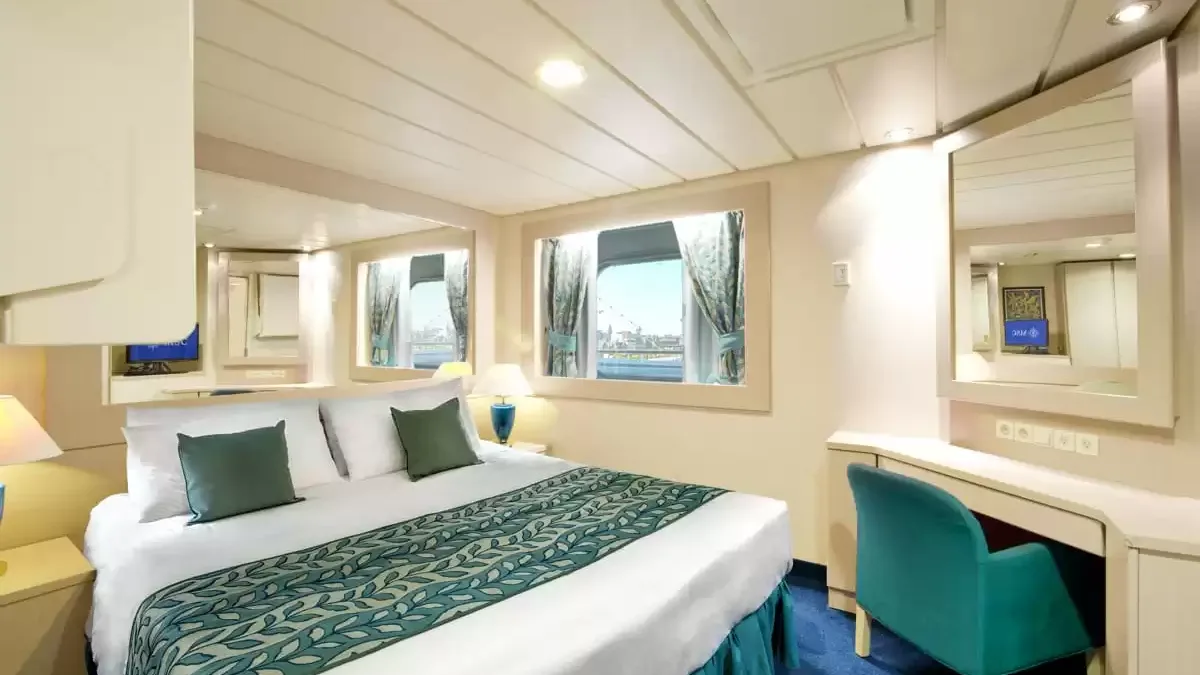 Une cabine à bord du MSC Opera