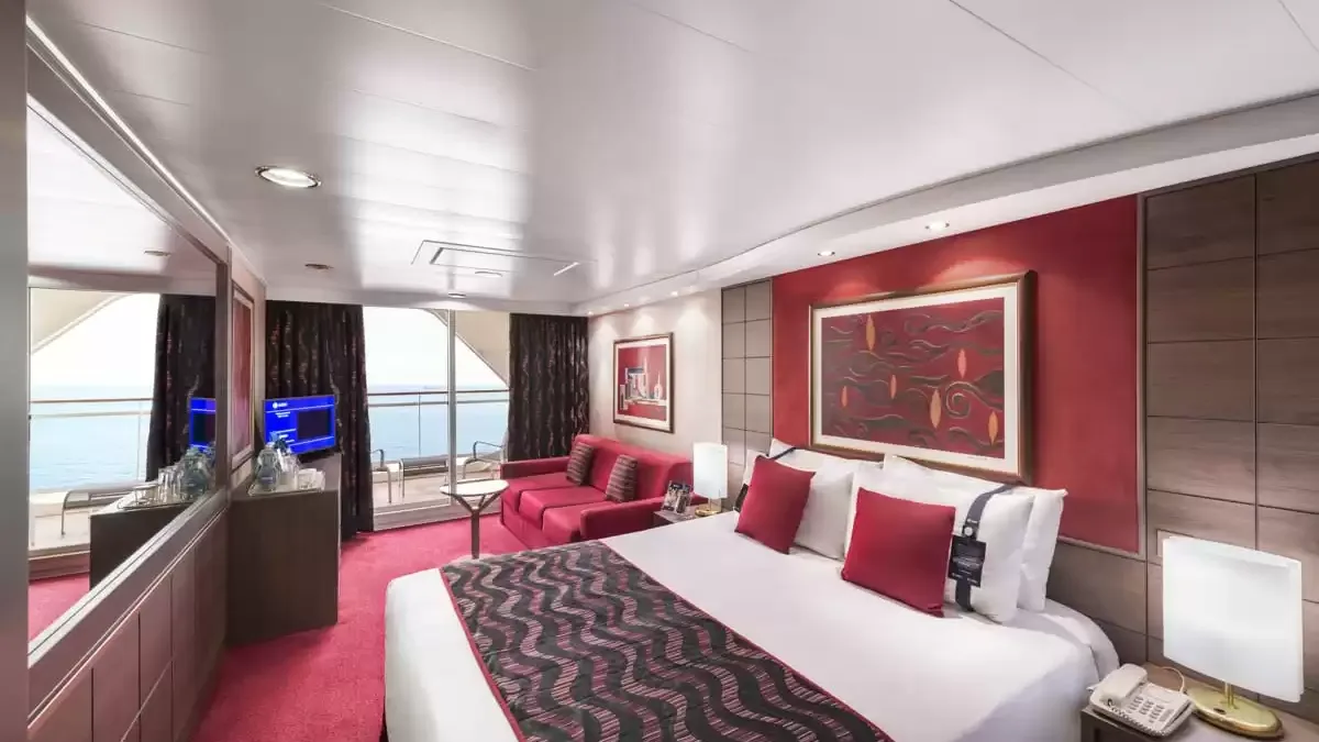 Une cabine à bord du MSC Poesia