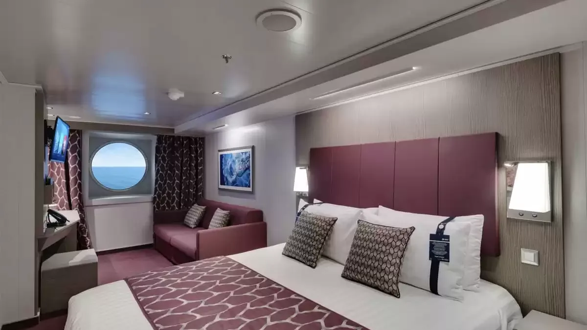 Une cabine à bord du MSC Seashore