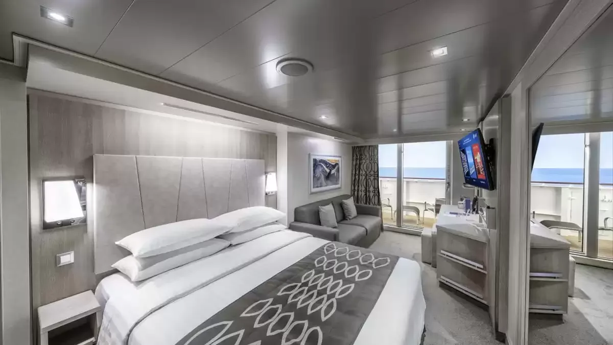 Une cabine à bord du MSC Seashore