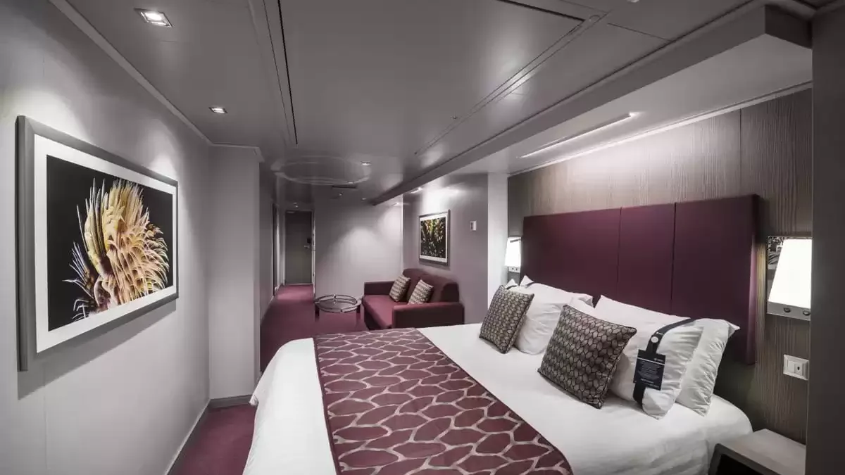 Une cabine à bord du MSC Seashore