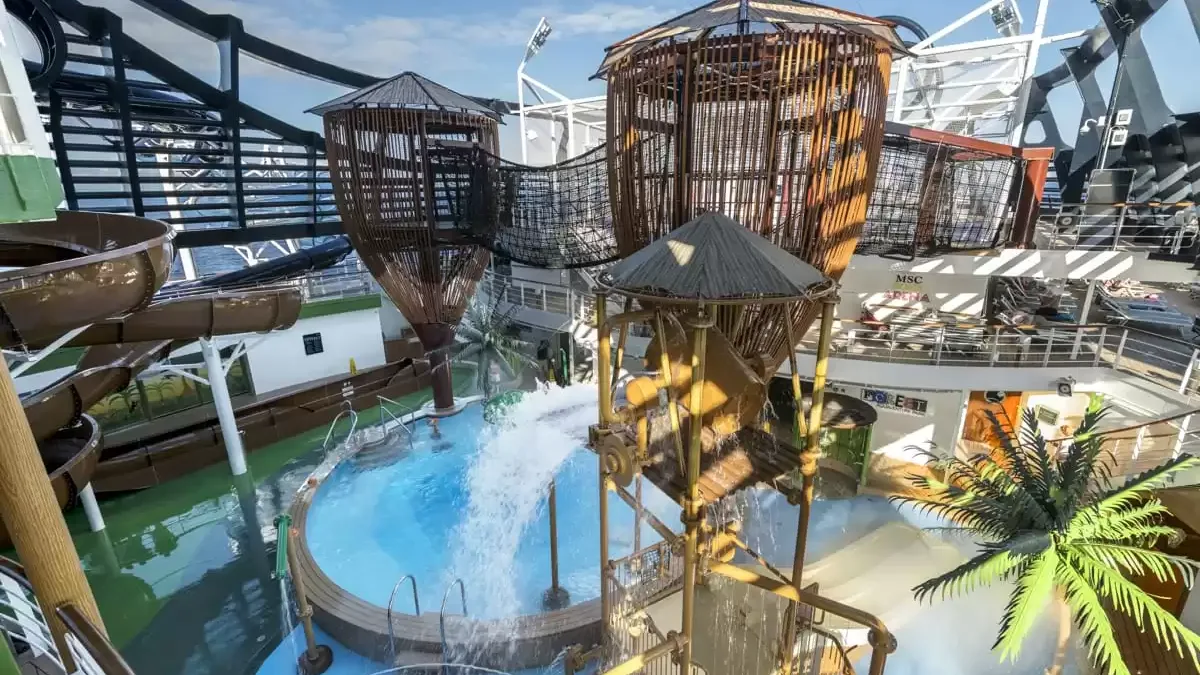 Espaces et activités à bord du MSC Seaside