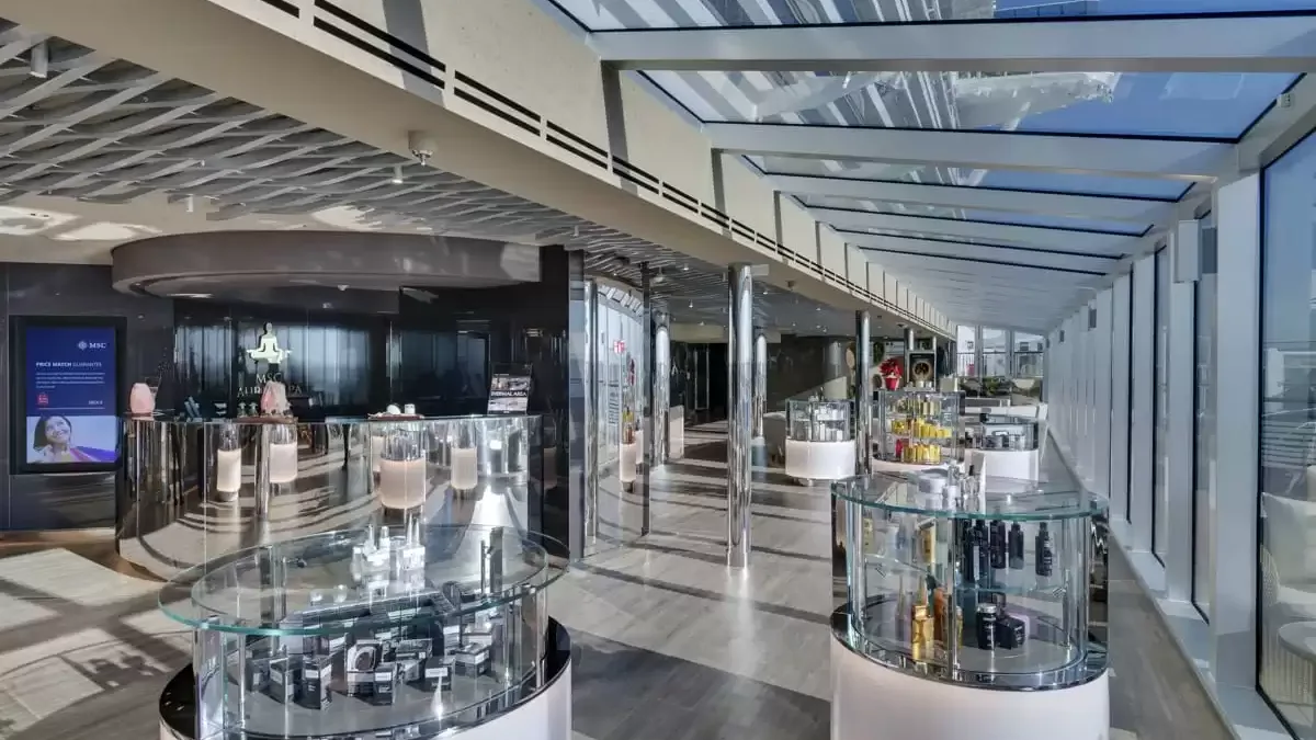 Espaces et activités à bord du MSC Seaside