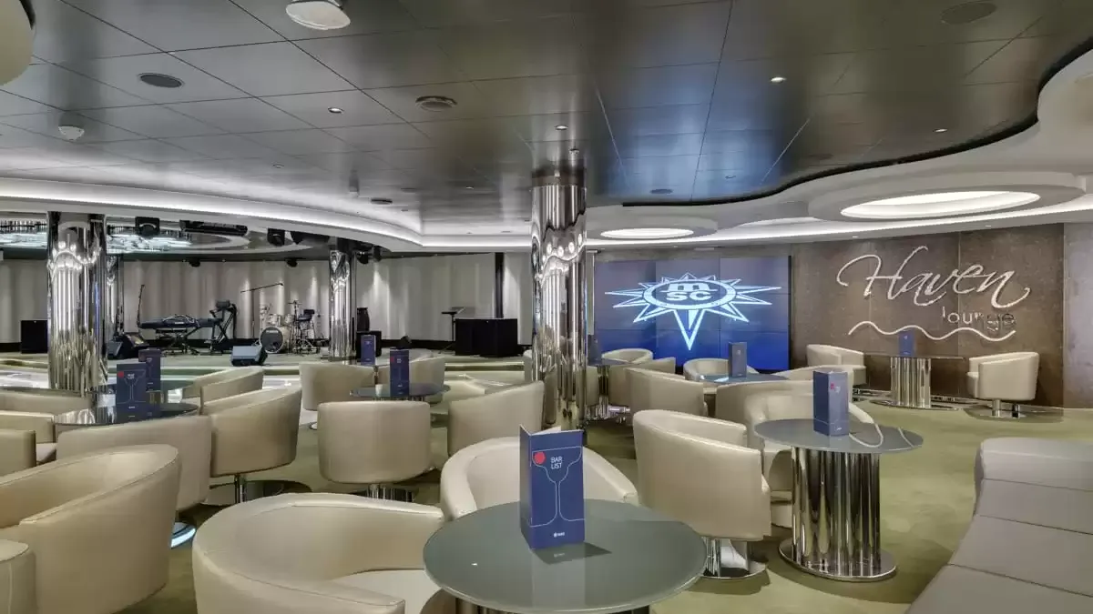 Espaces et activités à bord du MSC Seaside
