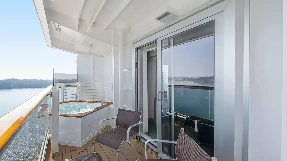 Une cabine à bord du MSC Seaside