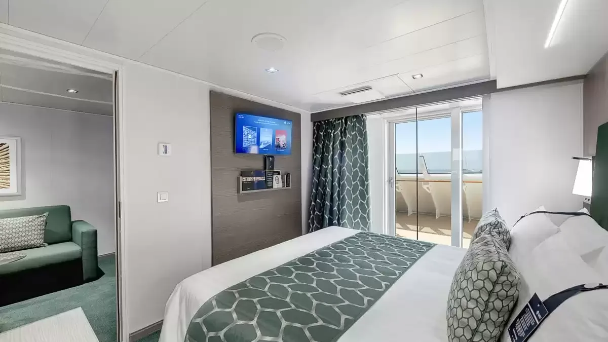 Une cabine à bord du MSC Seaview
