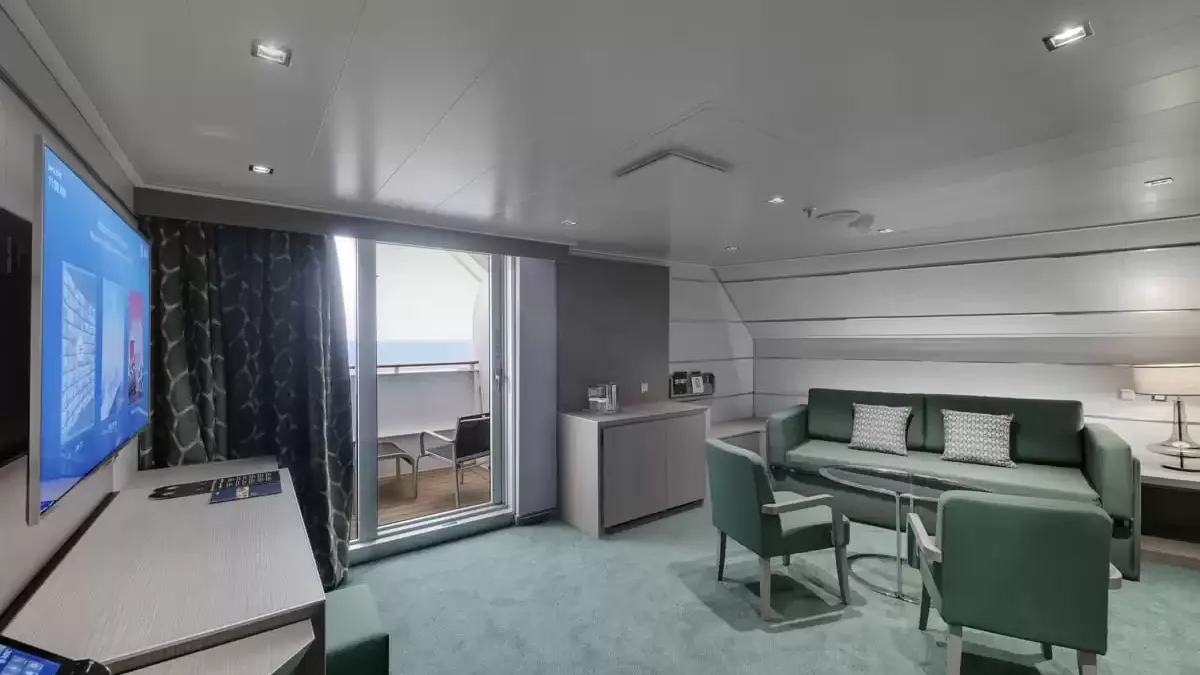 Une cabine à bord du MSC Seaview