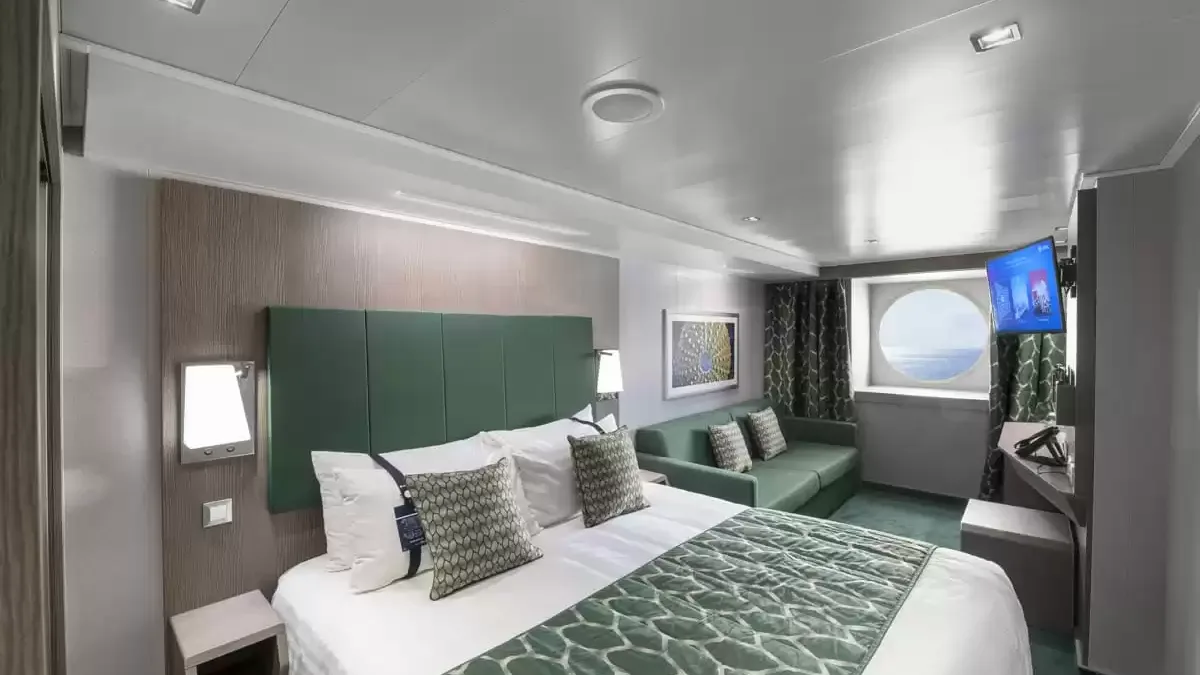 Une cabine à bord du MSC Seaview