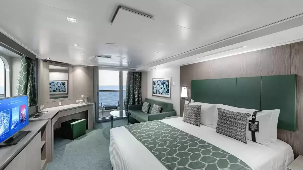 Une cabine à bord du MSC Seaview