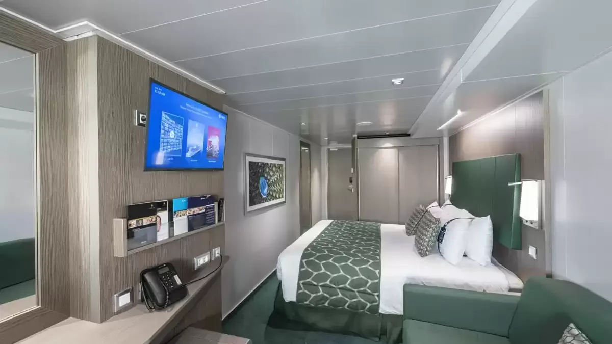 Une cabine à bord du MSC Seaview