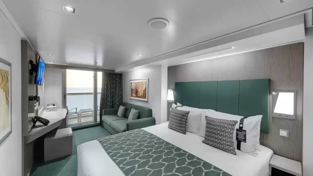 Une cabine à bord du MSC Seaview