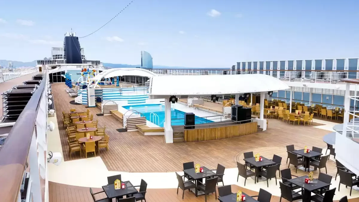 Espaces et activités à bord du MSC Sinfonia