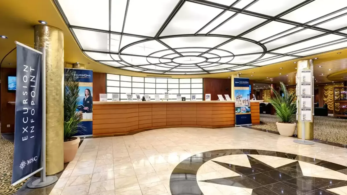 Espaces et activités à bord du MSC Sinfonia