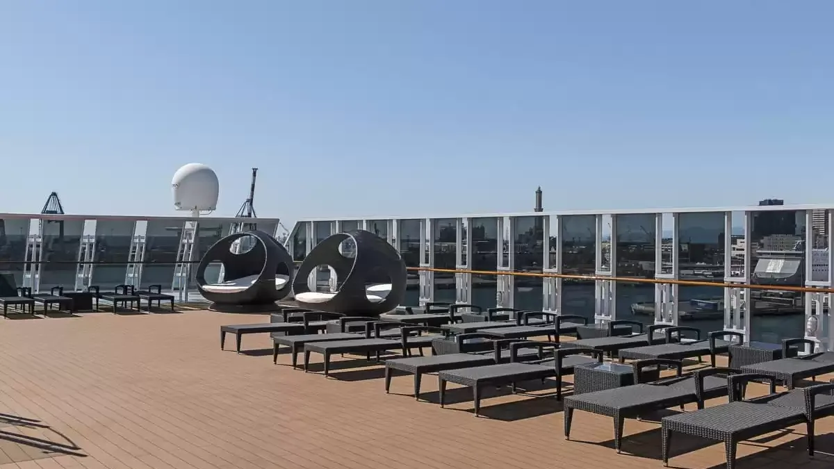 Espaces et activités à bord du MSC Sinfonia