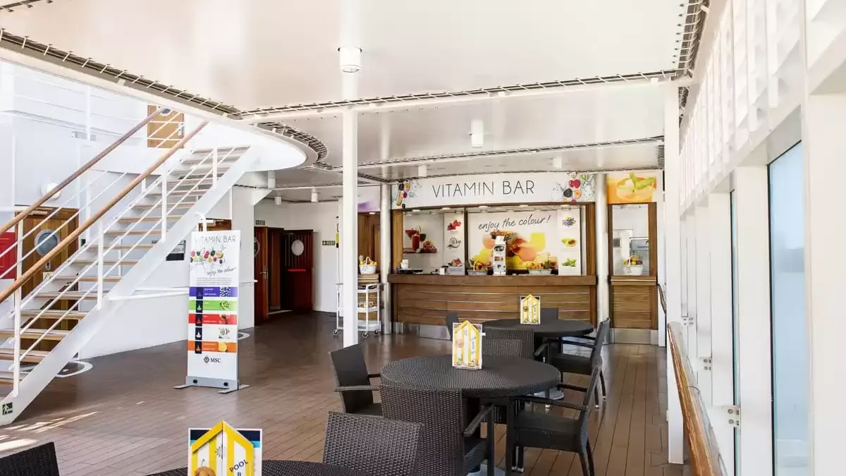 Espaces et activités à bord du MSC Sinfonia