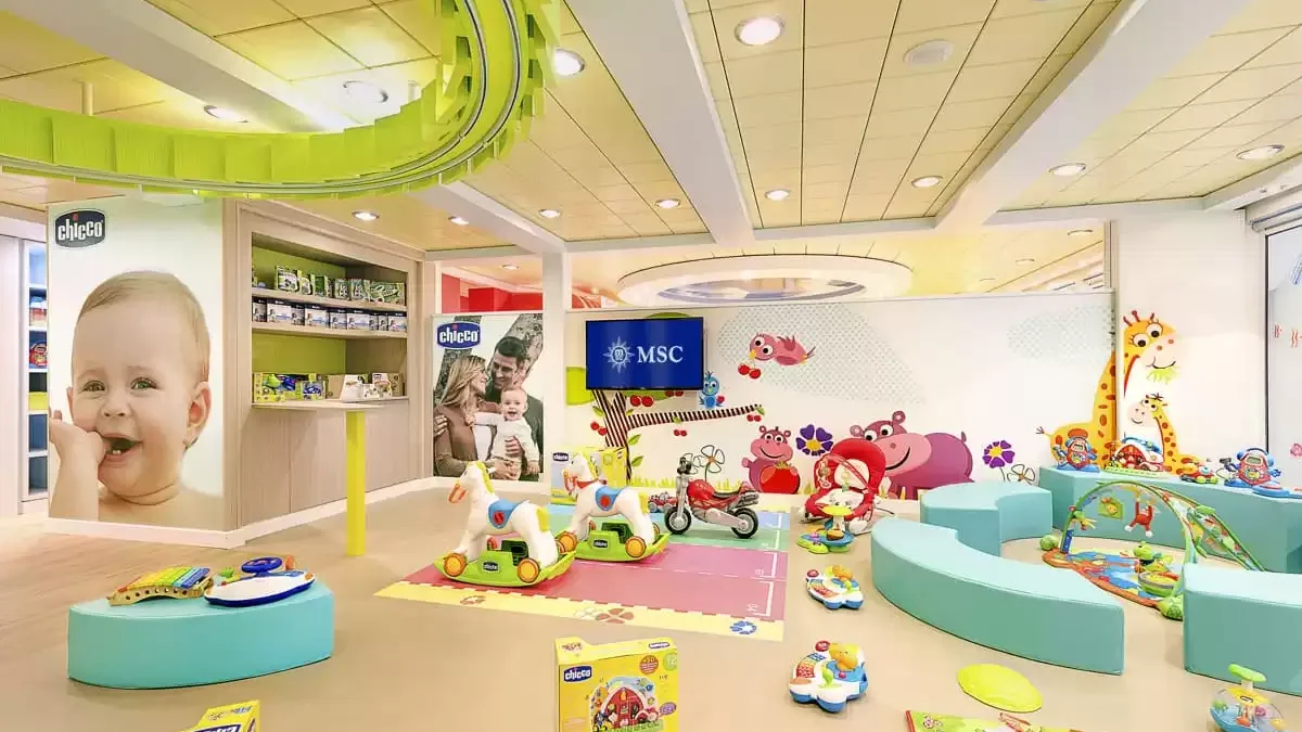 Espaces et activités à bord du MSC Sinfonia