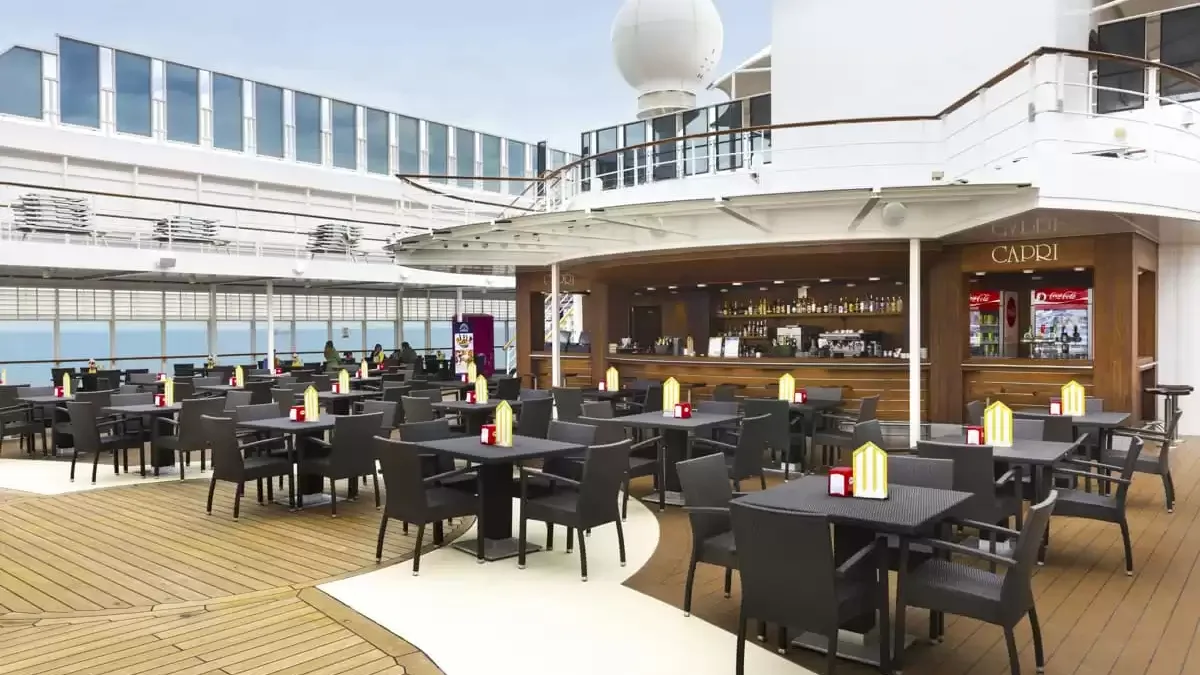 Espaces et activités à bord du MSC Sinfonia