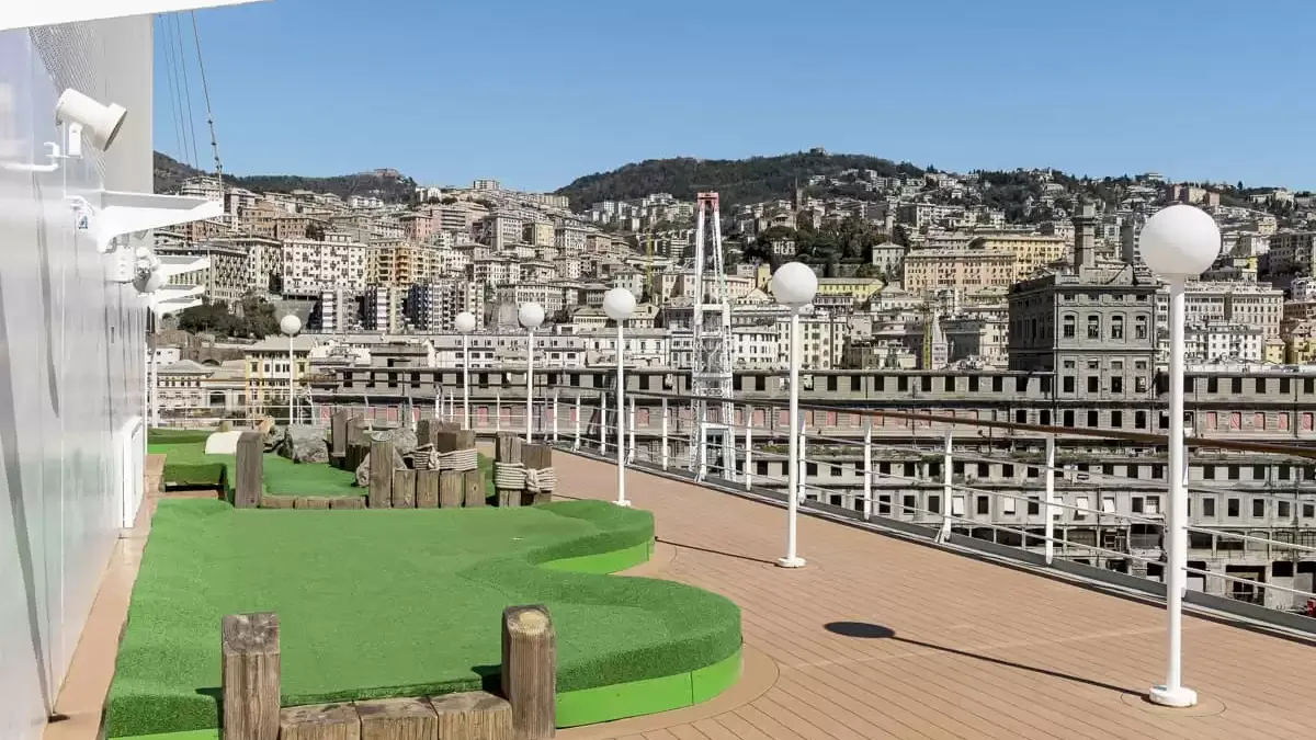 Espaces et activités à bord du MSC Sinfonia