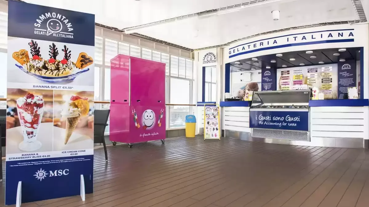 Espaces et activités à bord du MSC Sinfonia