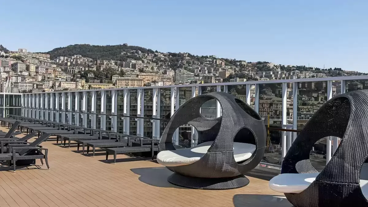 Espaces et activités à bord du MSC Sinfonia