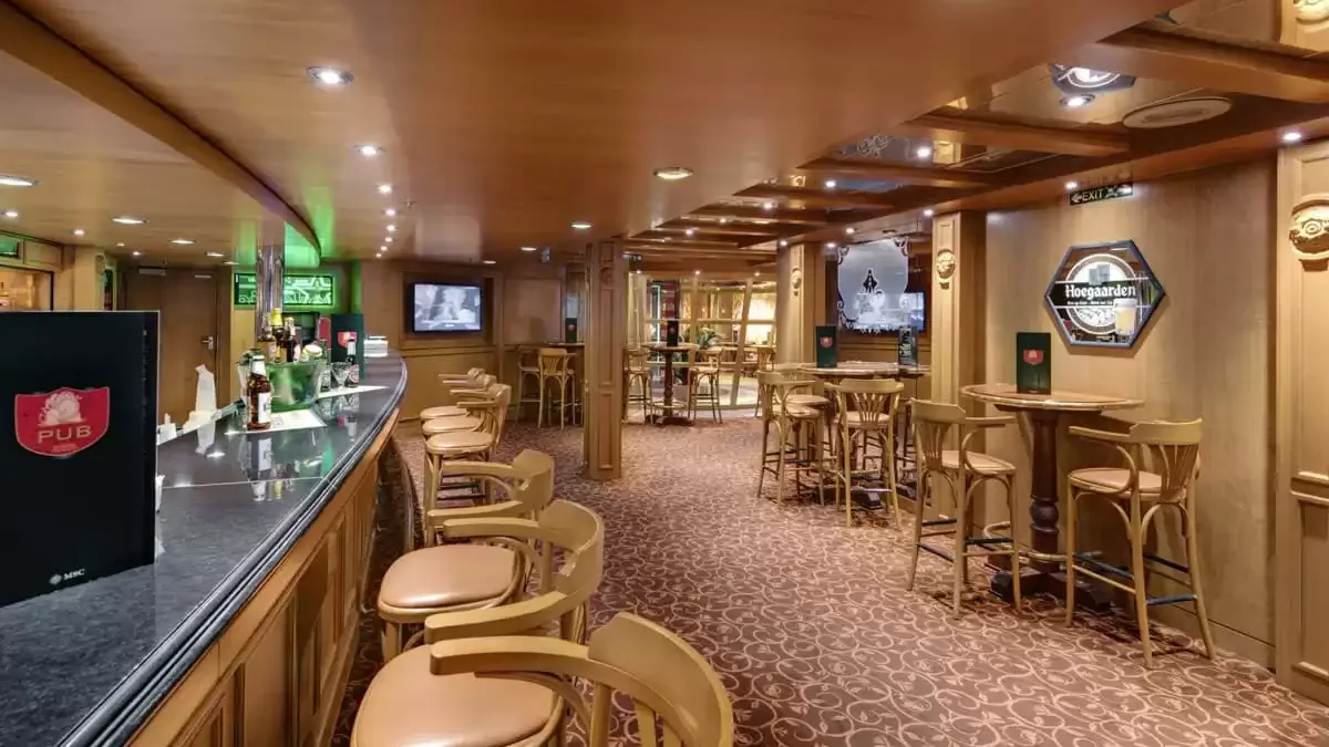 Espaces et activités à bord du MSC Sinfonia