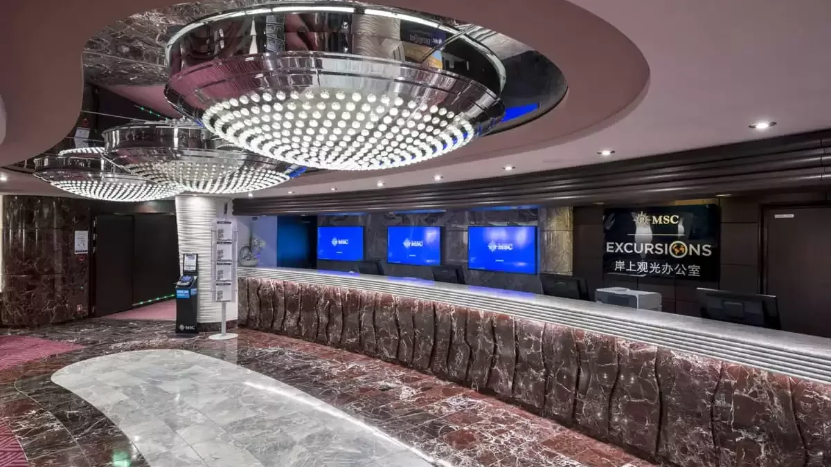 Espaces et activités à bord du MSC Splendida