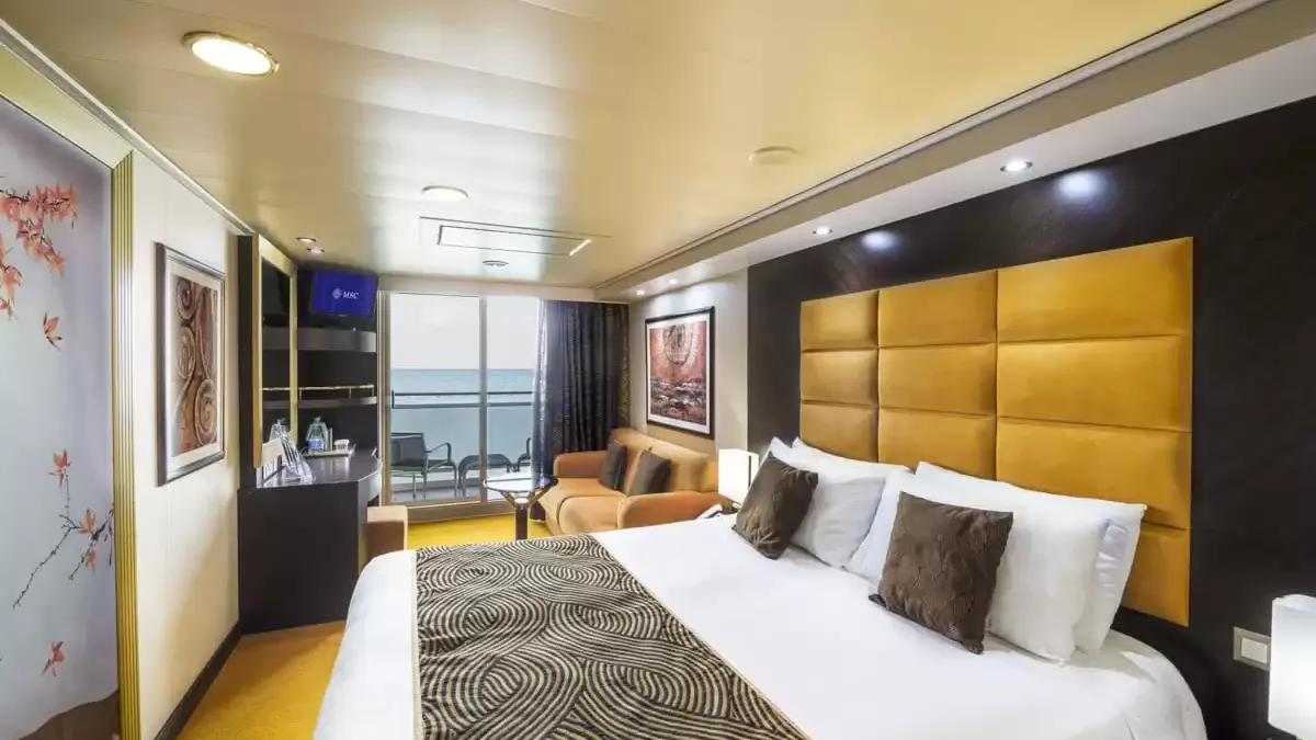 Une cabine à bord du MSC Splendida